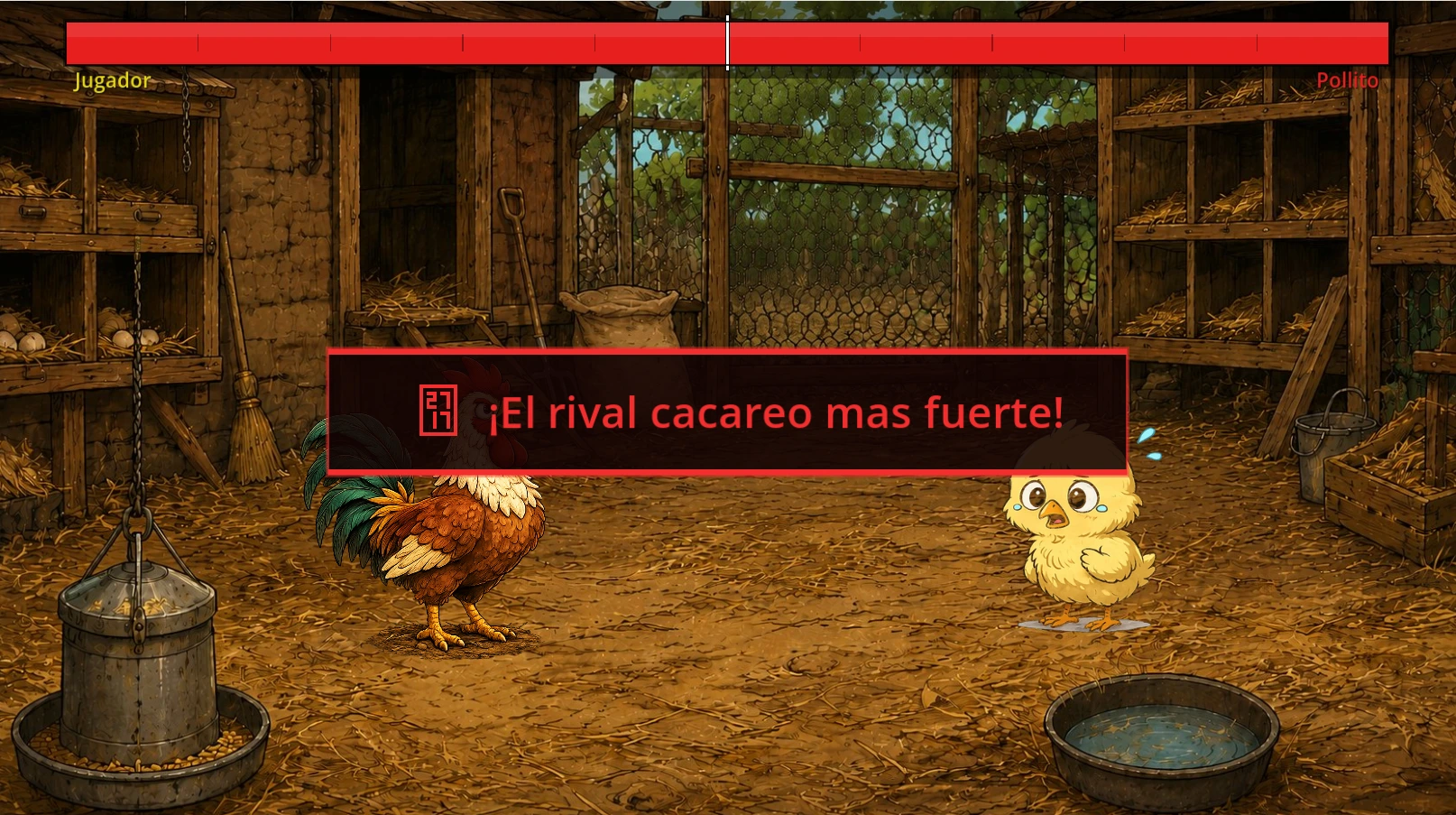 Cluck Battle browser game screenshot 4