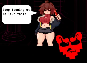 LoveManiac Scarlet Lust late battle dialogue