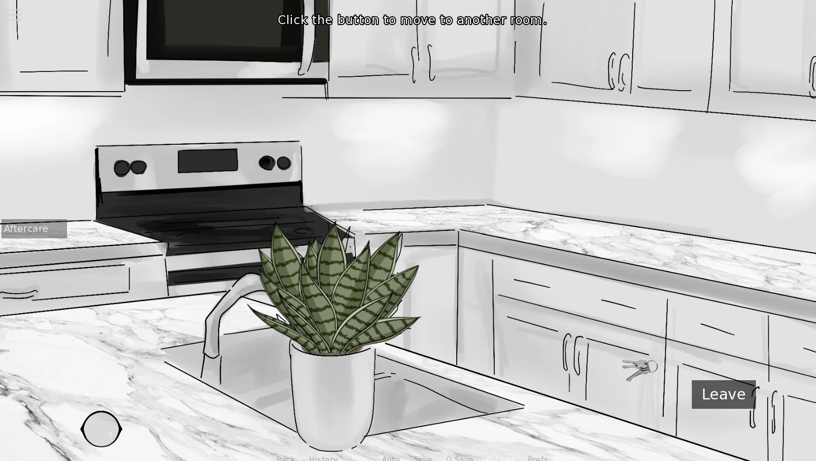 Over Dose psychological visual novel scene 3